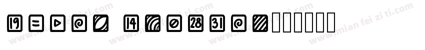 Sport Numbers字体转换